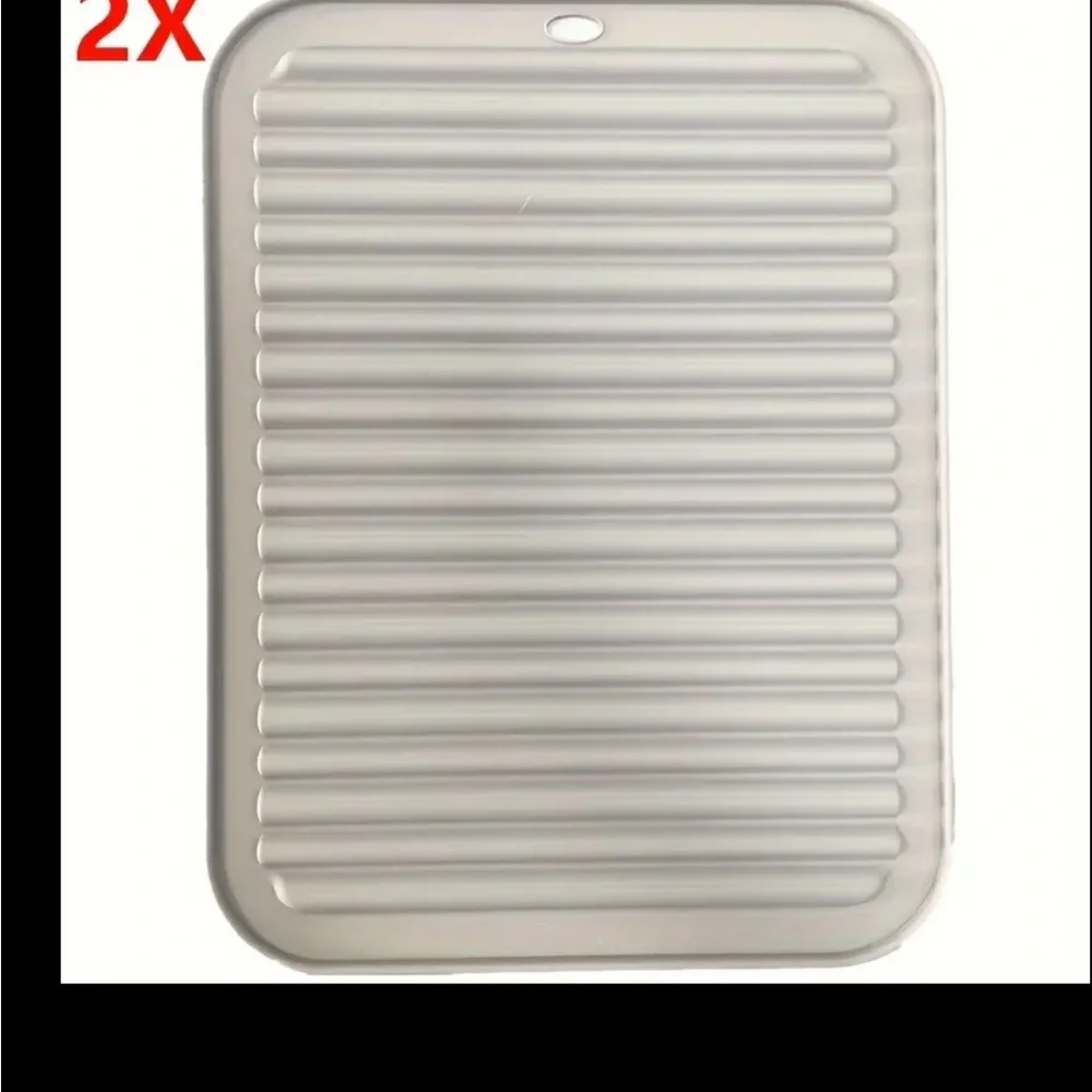 2 / Silicone Trivets Ribbed